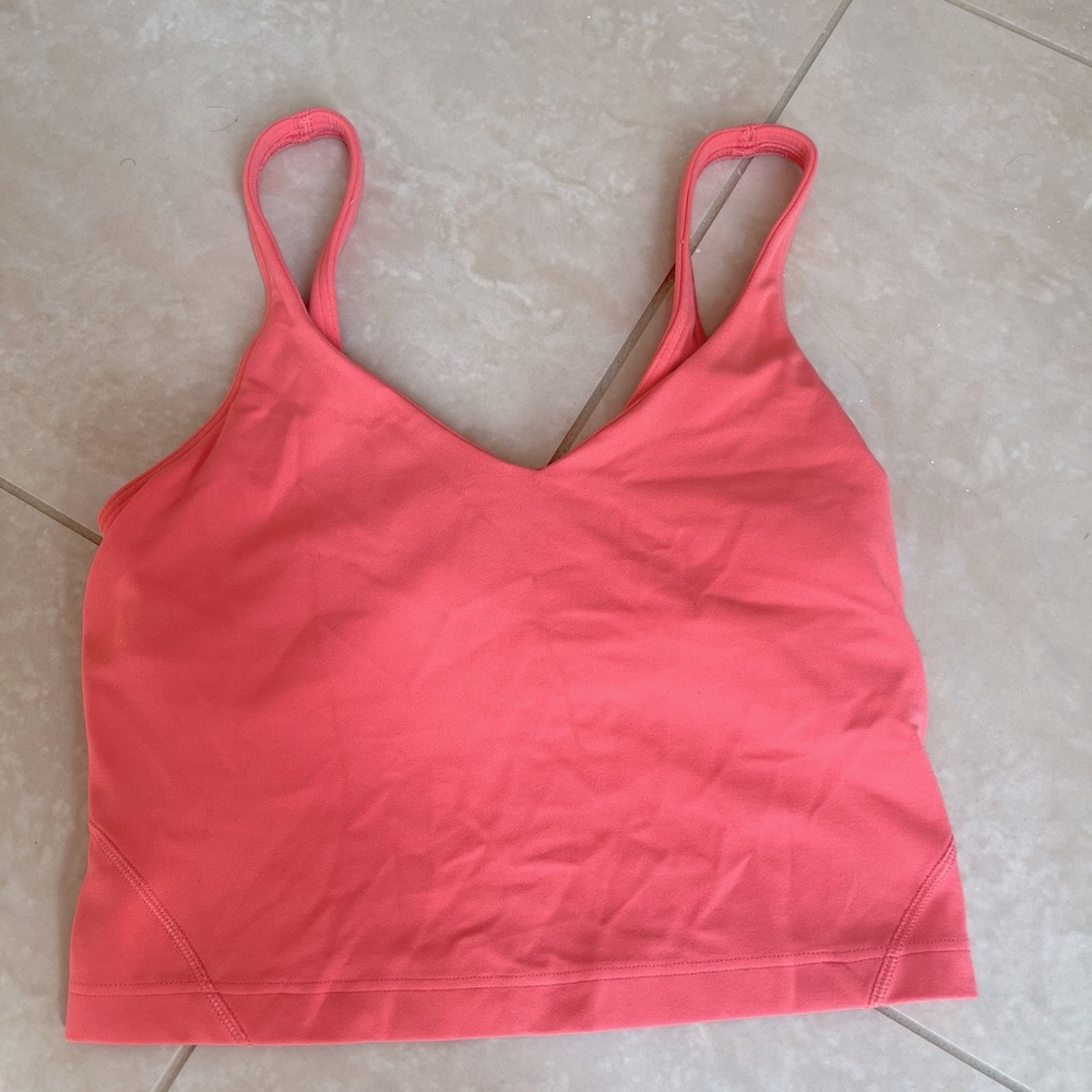 Lululemon Raspberry Cream Align Tank Gem